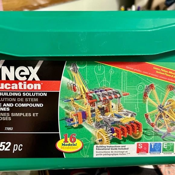 K’nex Education Stem Building Simple And Compound Machines 16 models, 352 pieces - Picture 3 of 6